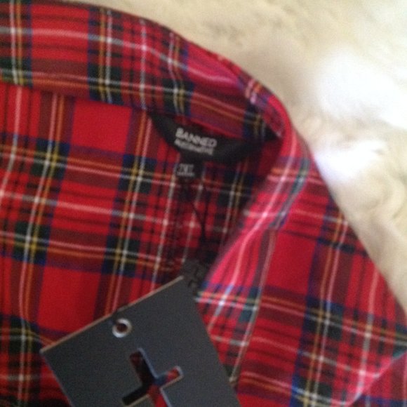 Banned Apparel  skirt size 2xl UK New (fits 1X) - Picture 2 of 3